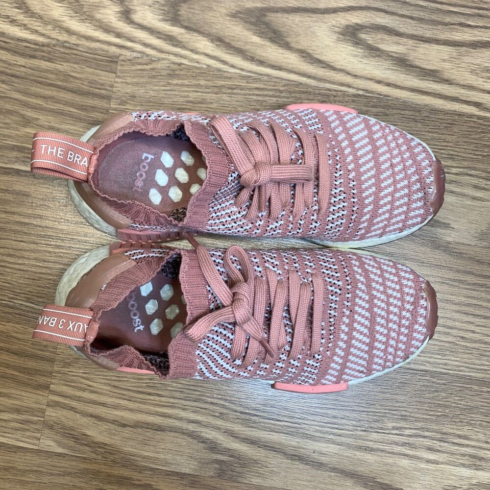 adidas NMD R1 STLT Primeknit Ash Pink Womens Size 7 #CQ2028 Sneakers Shoes - Picture 9 of 9